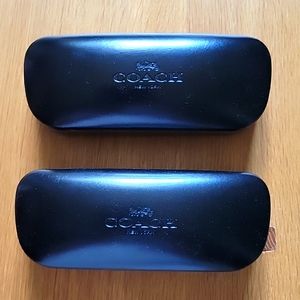 Coach brand sunglass cases